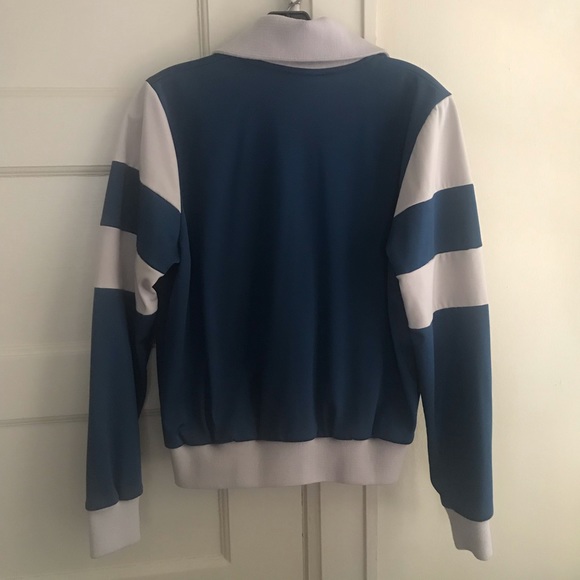 Chemise Lacoste Blue & Beige Bomber Jacket! - Picture 4 of 8